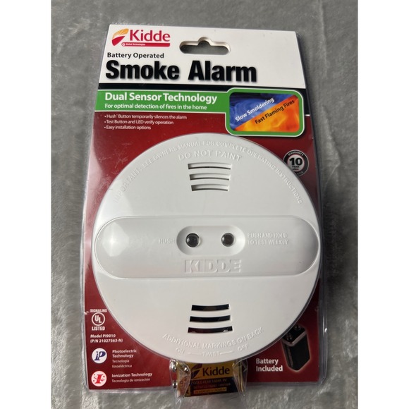 Kidde Other - Kidde PI9010 Dual Sensor Smoke Alarm Ionization Photoelectric New Sealed